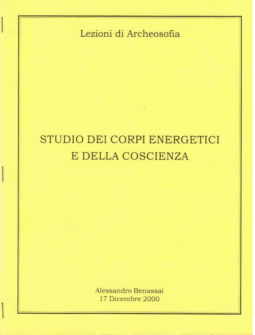 STUDIO DEI CORPI ENERGETICI E DELLA COSCIENZA